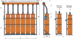 Схема устройство установки газового модуля